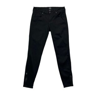 Just Black Women's Super Stretch Ankle Zipper Ultra Soft Skinny Jeans‎